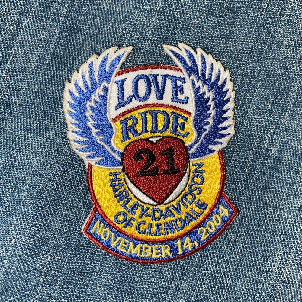 Vintage Harley Davidson iron on patch 🏍